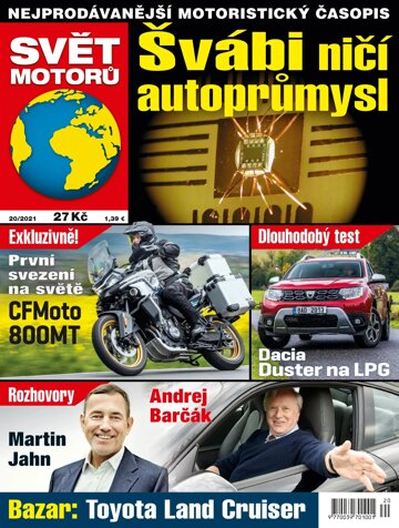 Obálka e-magazínu Svět motorů 20/2021