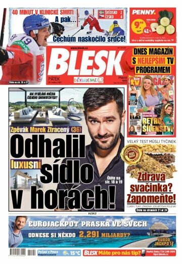 Obálka e-magazínu Blesk 28.5.2021