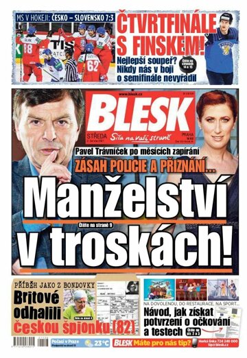 Obálka e-magazínu Blesk 2.6.2021