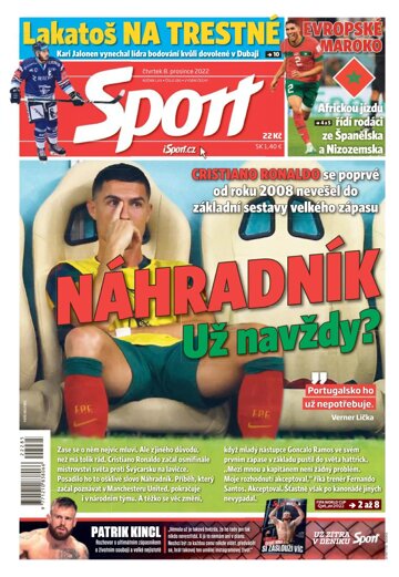 Obálka e-magazínu Sport 8.12.2022