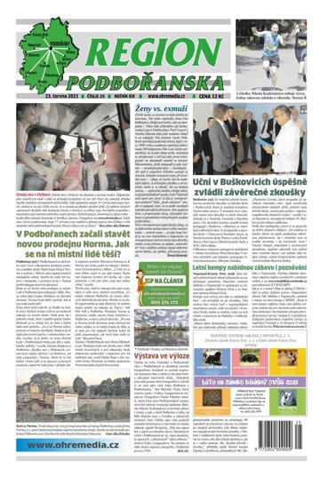 Obálka e-magazínu Region Podbořanska 25/2021