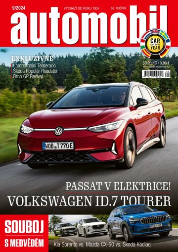 Obálka e-magazínu Automobil 9/2024