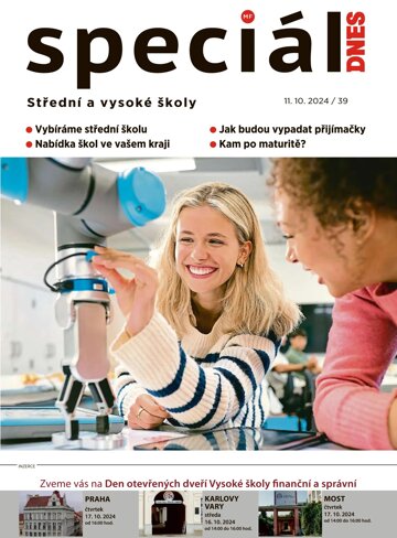 Obálka e-magazínu Magazín DNES SPECIÁL Jižní Čechy - 11.10.2024