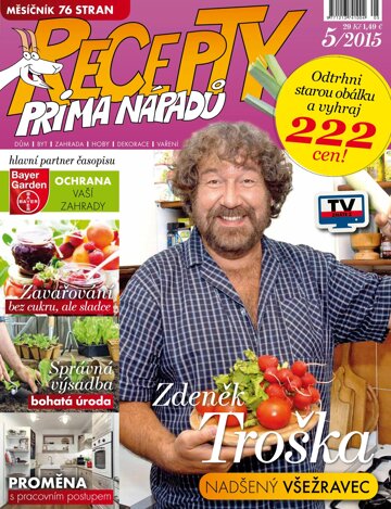 Obálka e-magazínu Recepty prima nápadů 5/2015