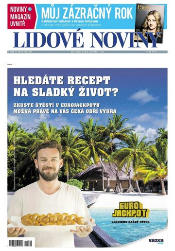 Obálka e-magazínu Lidové noviny 15.12.2017