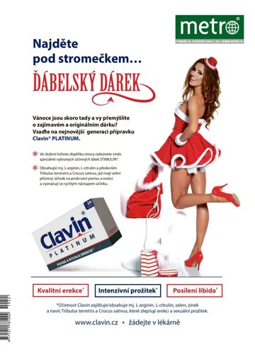 Obálka e-magazínu deník METRO 25.11.2019