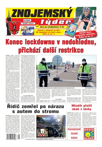 Obálka e-magazínu Znojemský týden 9/2021