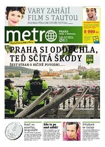 Obálka e-magazínu deník METRO 5.6.2013