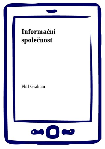 Obálka knihy Informační společnost