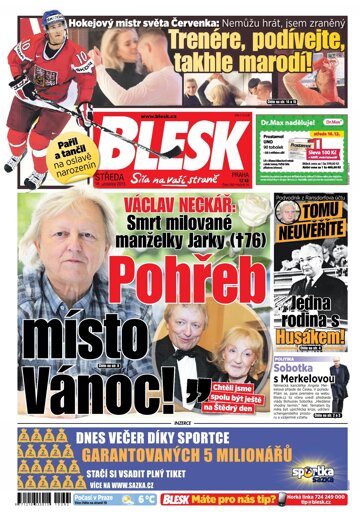 Obálka e-magazínu Blesk 16.12.2015