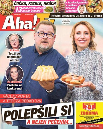 Obálka e-magazínu AHA! Tv - 24.2.2022