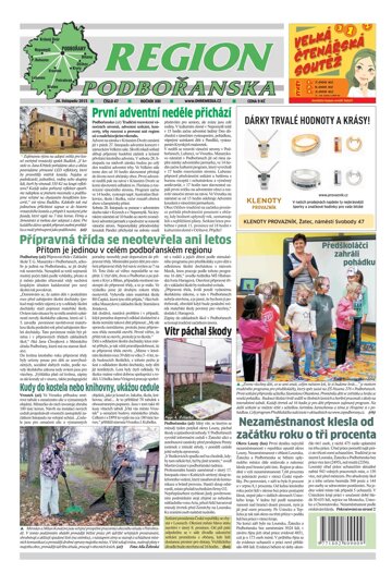 Obálka e-magazínu Region Podbořanska 47/2015