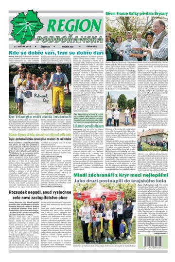 Obálka e-magazínu Region Podbořanska 20/2015