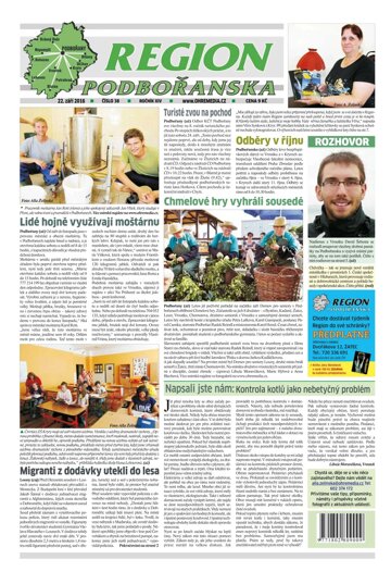 Obálka e-magazínu Region Podbořanska 38/2016