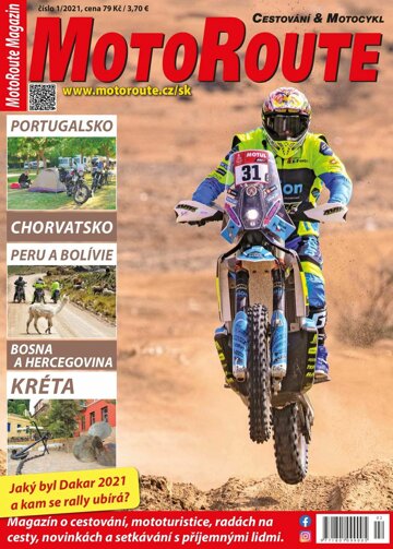 Obálka e-magazínu MotoRoute Magazín 1/2021