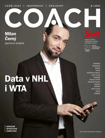 Obálka e-magazínu Příloha Sport Coach - 8/2024