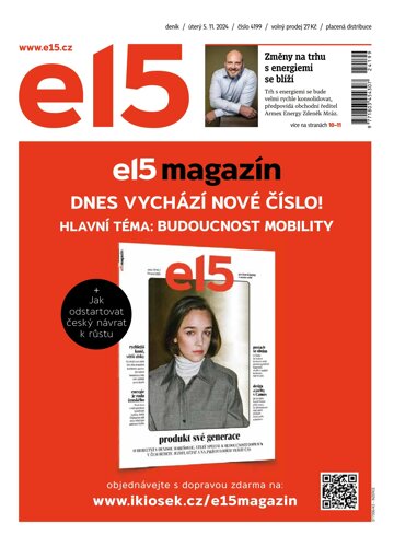 Obálka e-magazínu E15 5.11.2024