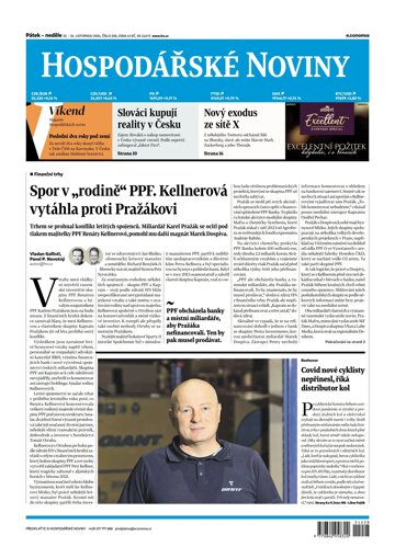 Obálka e-magazínu Hospodářské noviny 228 - 22.11.2024