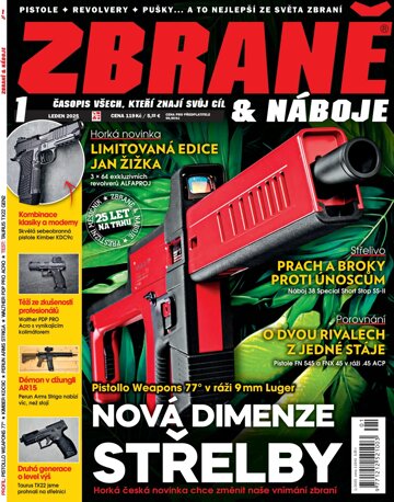 Obálka e-magazínu Zbraně & náboje 1/2025