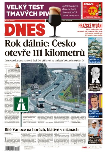 Obálka e-magazínu MF Dnes 17.12.2024