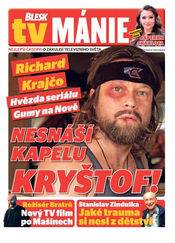 Obálka e-magazínu Blesk Tv manie 15.3.2025