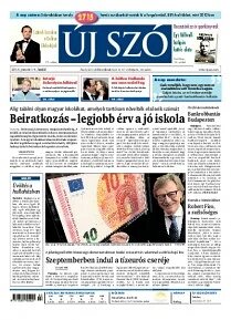 Obálka e-magazínu Új Szó 14.1.2014