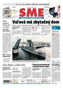 Obálka e-magazínu SME 22.9.2014