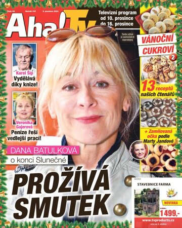 Obálka e-magazínu Příloha AHA! Tv - 9.12.2021