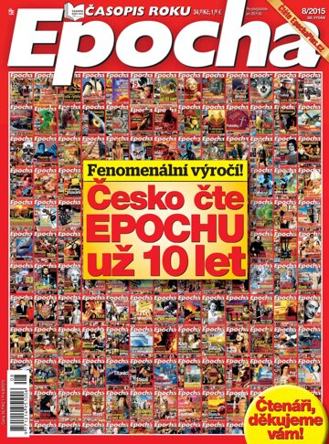 Obálka e-magazínu Epocha 8/15