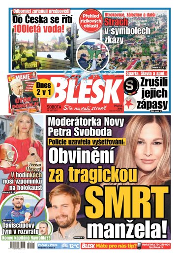 Obálka e-magazínu Blesk 14.9.2024