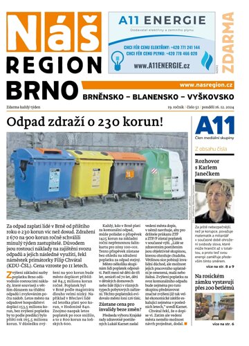 Obálka e-magazínu Náš Region - Brno 51/2024