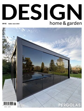 Obálka e-magazínu DESIGN home & garden 1-2/2025