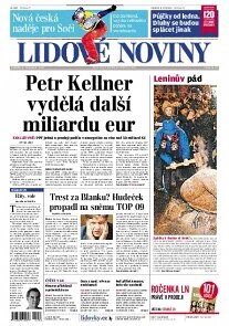 Obálka e-magazínu Lidové noviny 9.12.2013