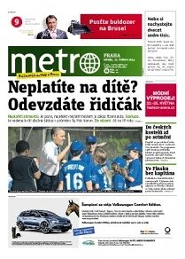 Obálka e-magazínu deník METRO 21.5.2014