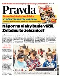 Obálka e-magazínu Pravda 7. 11. 2014