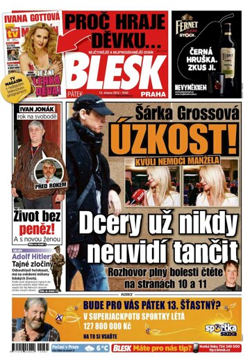 Obálka e-magazínu Blesk 13.3.2015