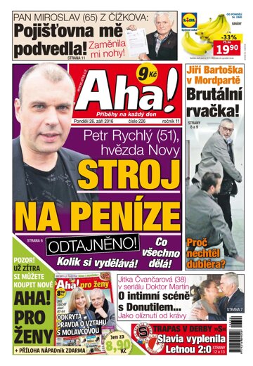 Obálka e-magazínu AHA! 26.9.2016