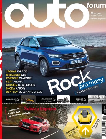 Obálka e-magazínu AUTOforum 6/2017