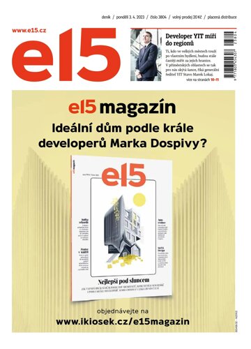 Obálka e-magazínu E15 3.4.2023