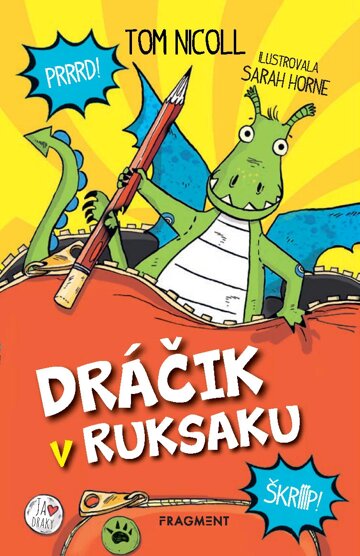 Obálka knihy Dráčik v ruksaku