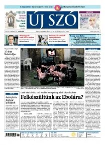 Obálka e-magazínu Új Szó 11.10.2014