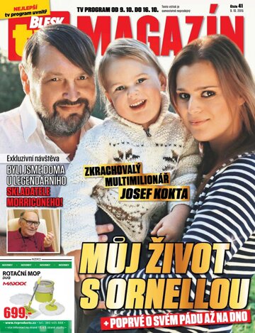 Obálka e-magazínu Blesk Tv magazín - 9.10.2015