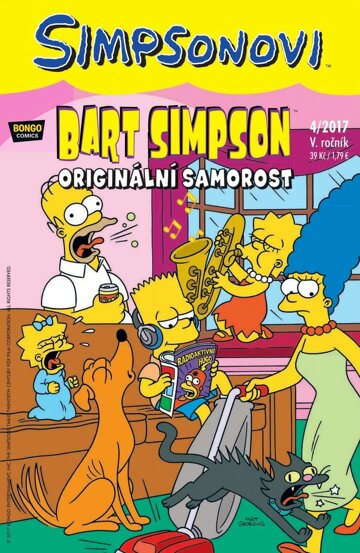 Obálka e-magazínu Bart Simpson 4/2017: Originální samorost