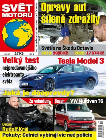 Obálka e-magazínu Svět motorů 11/2021