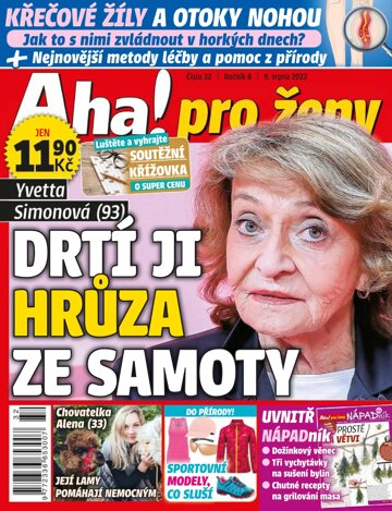 Obálka e-magazínu AHA! pro ženy 32/2022