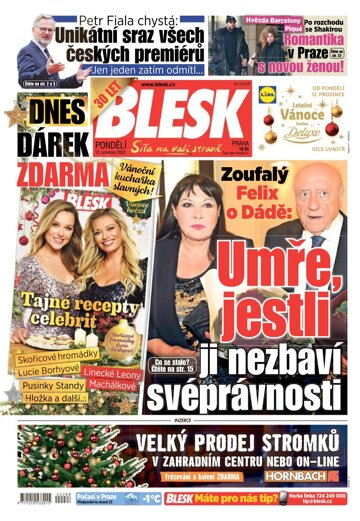 Obálka e-magazínu Blesk 12.12.2022