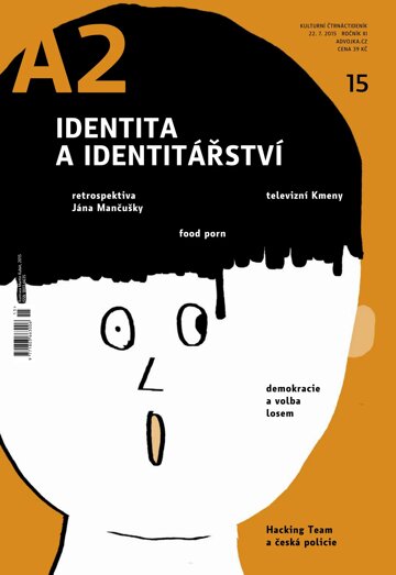 Obálka e-magazínu A2 kulturní čtrnáctideník 15/2015