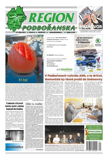 Obálka e-magazínu Region Podbořanska 41/2021