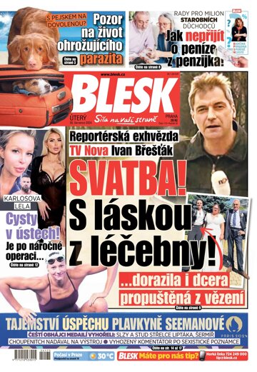 Obálka e-magazínu Blesk 30.7.2024