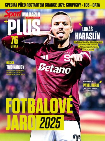 Obálka e-magazínu SPORT Magazín 31.1.2025